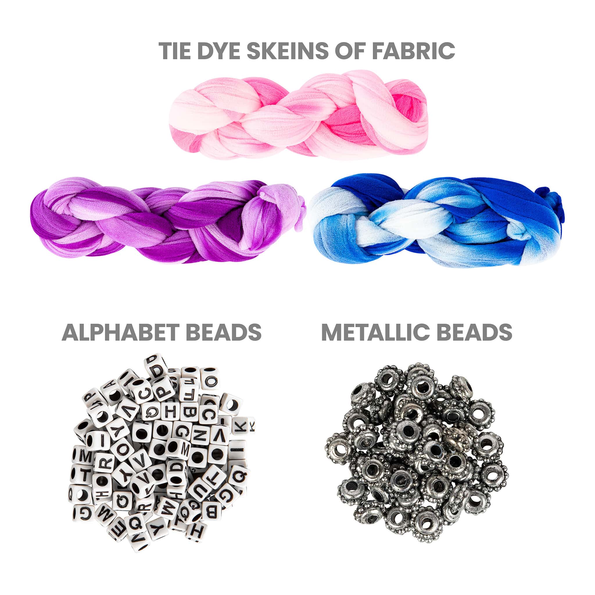 Fashion Angels Tie Dye Wraps Bracelet Design Kit