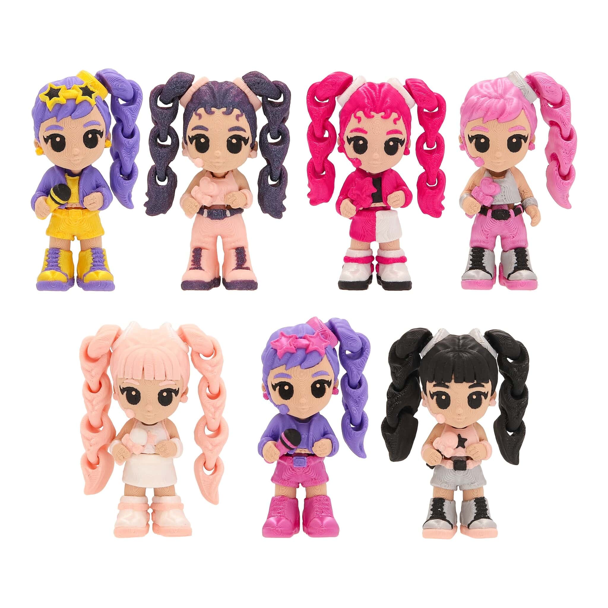 Palz 3D K-Pop Demon Hunters Idols 3-Pack 8421134965072