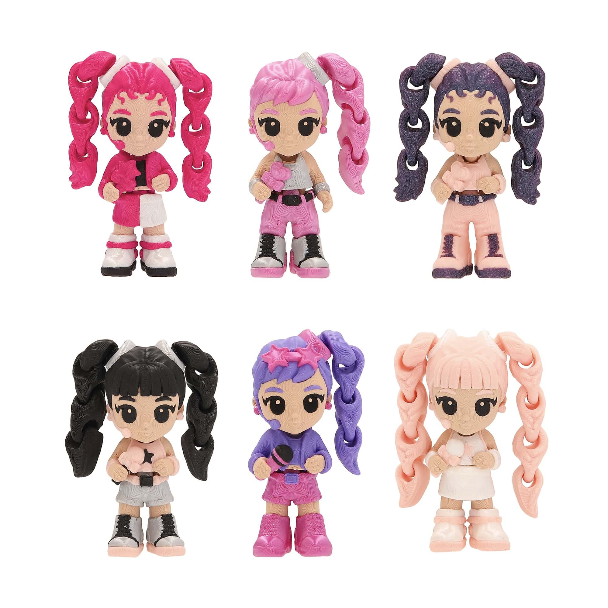 Palz 3D K-Pop Demon Hunters Idols 3-Pack 8421134965072
