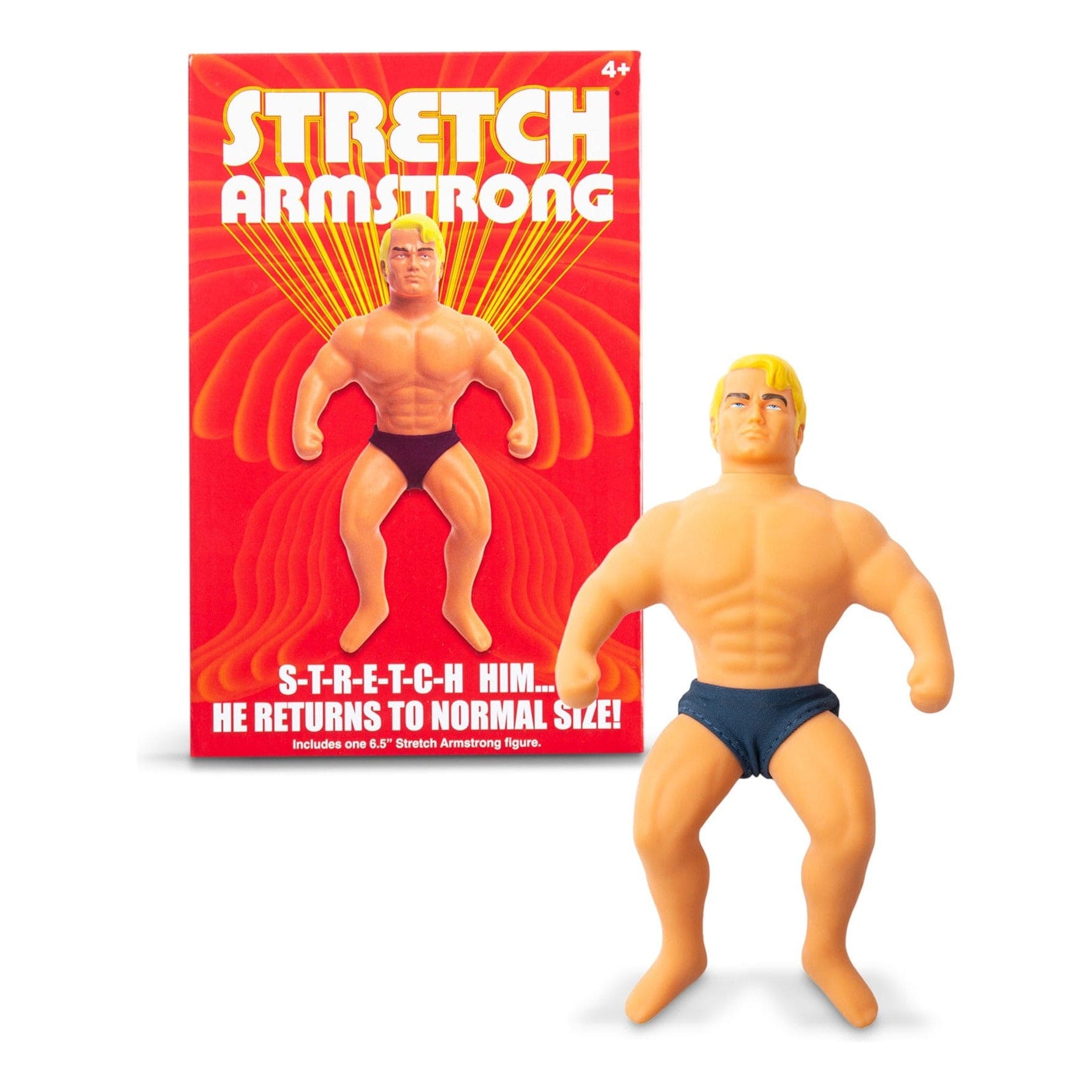 Stretch Armstrong Retro Figure Small 6 Inch