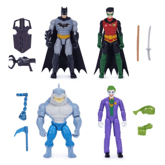 Batman: 4 Pack Figure Set 778988348208
