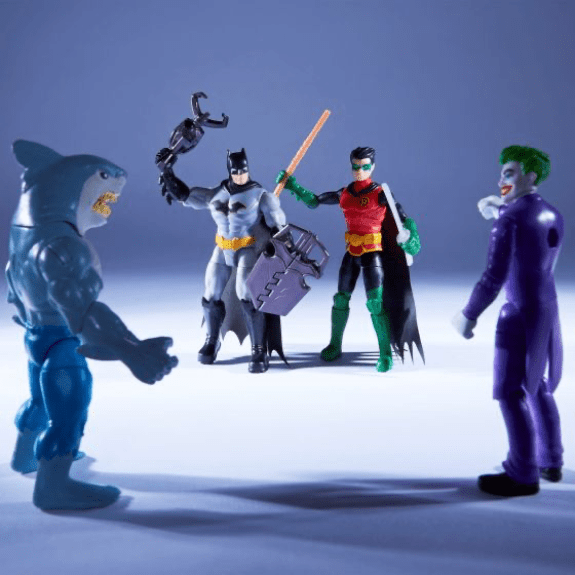 Batman: 4 Pack Figure Set 778988348208