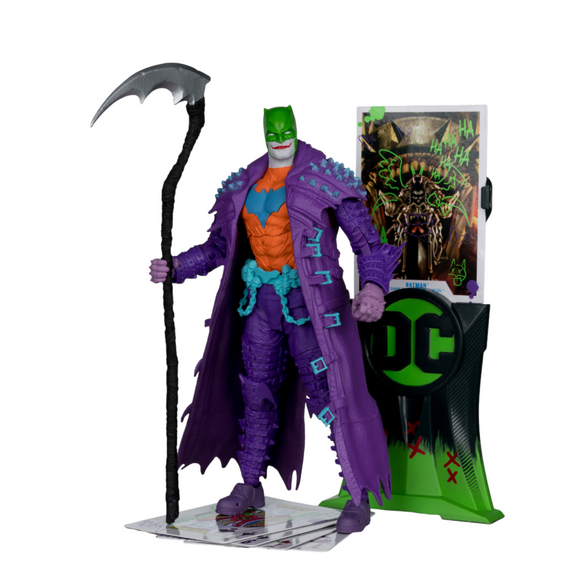 McFarlane Toys DC Multiverse Dark Nights: Death Metal Jokerized Batman Gold Label Action Figure