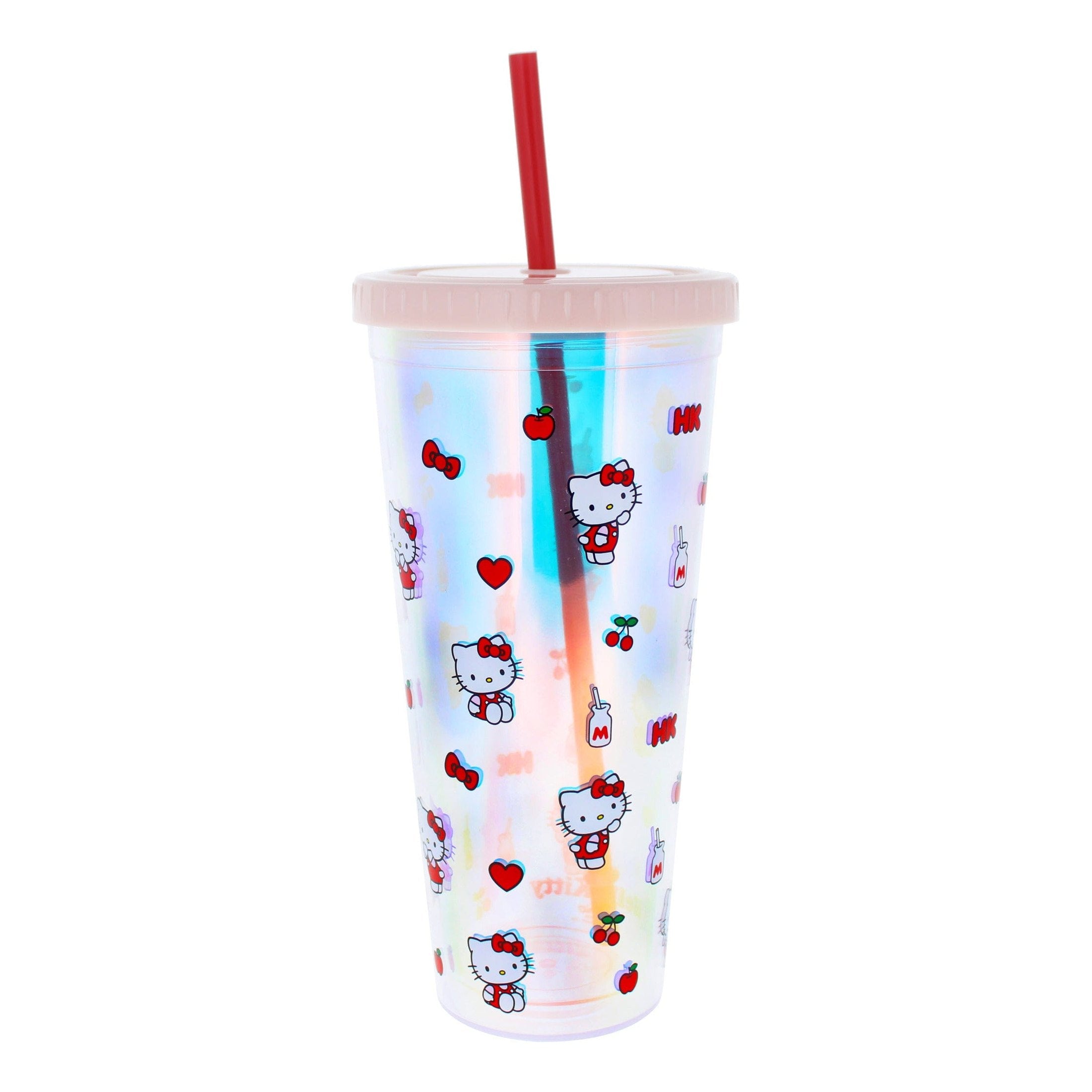 Hello Kitty Beaker & Straw 5055918664238
