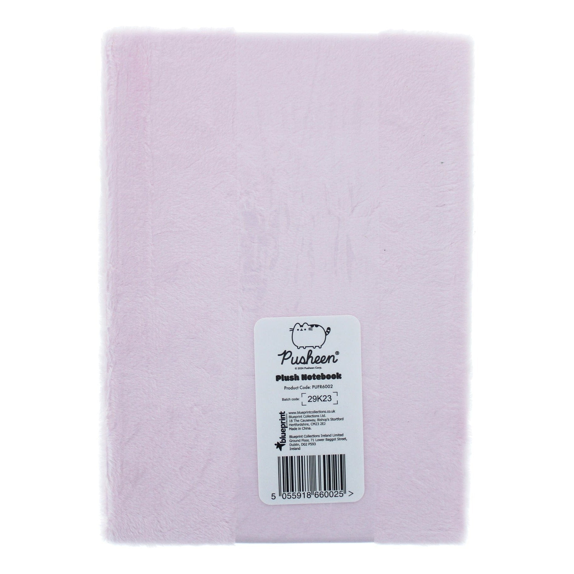 Pusheen Plush Notebook 5055918660025