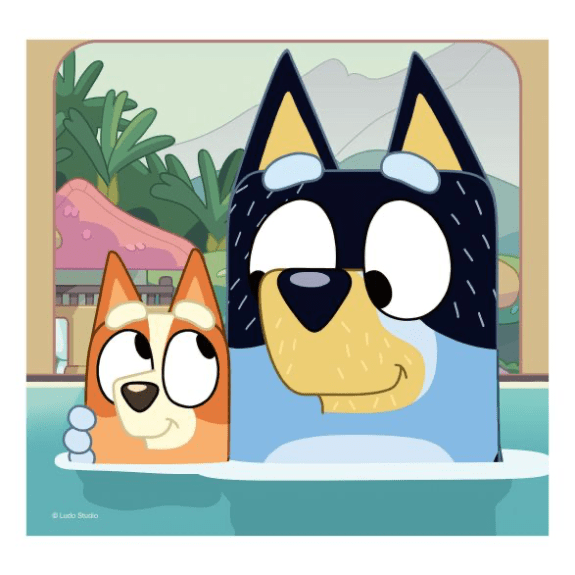 Bluey: 3x 49 Piece Jigsaw Puzzle 4005556056859