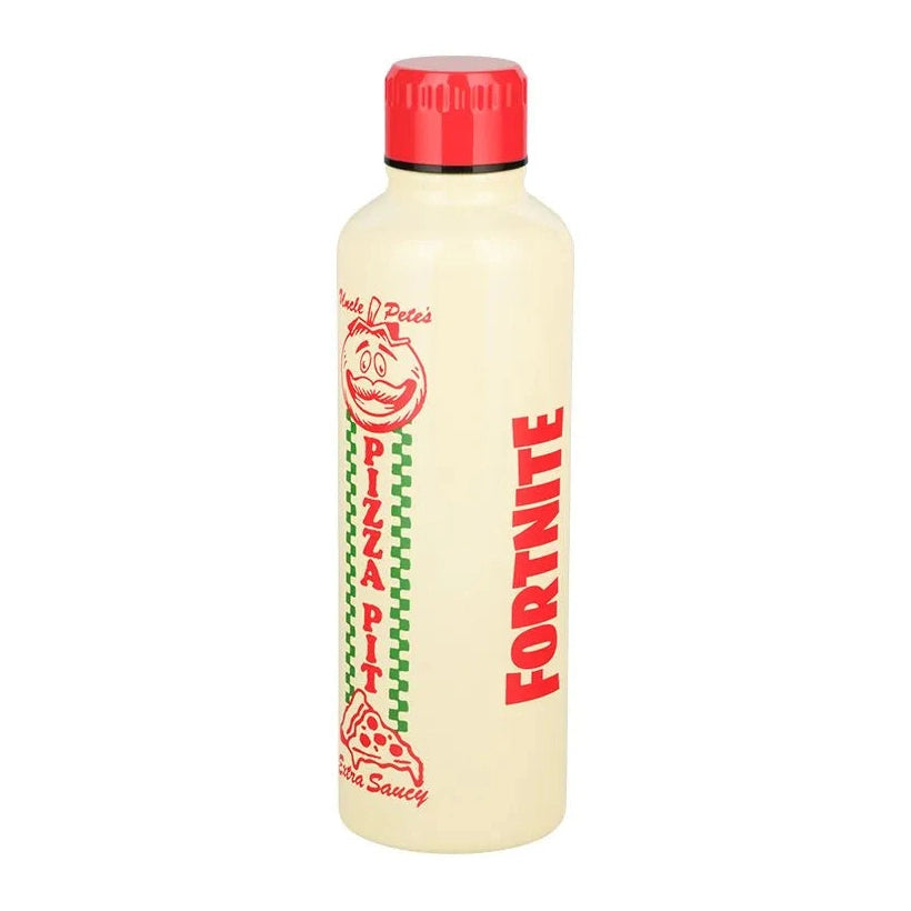 Paladone Fortnite Pizza Pit Metal Water Bottle 500ml