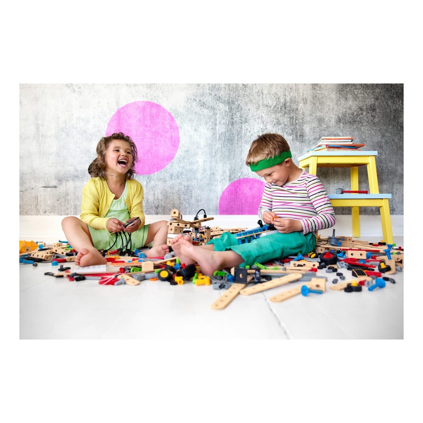 Brio Builder Pullback Motor Set Battery Free 67 Piece BRIO Builder Creations 34595 7312350345957