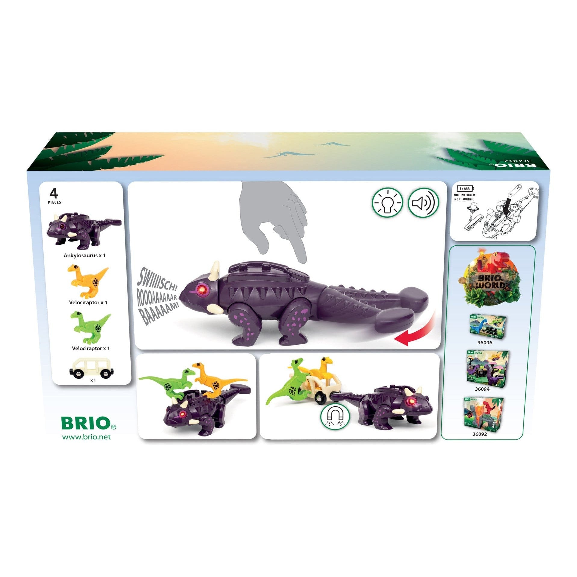 Brio Dinosaur Attack Set
