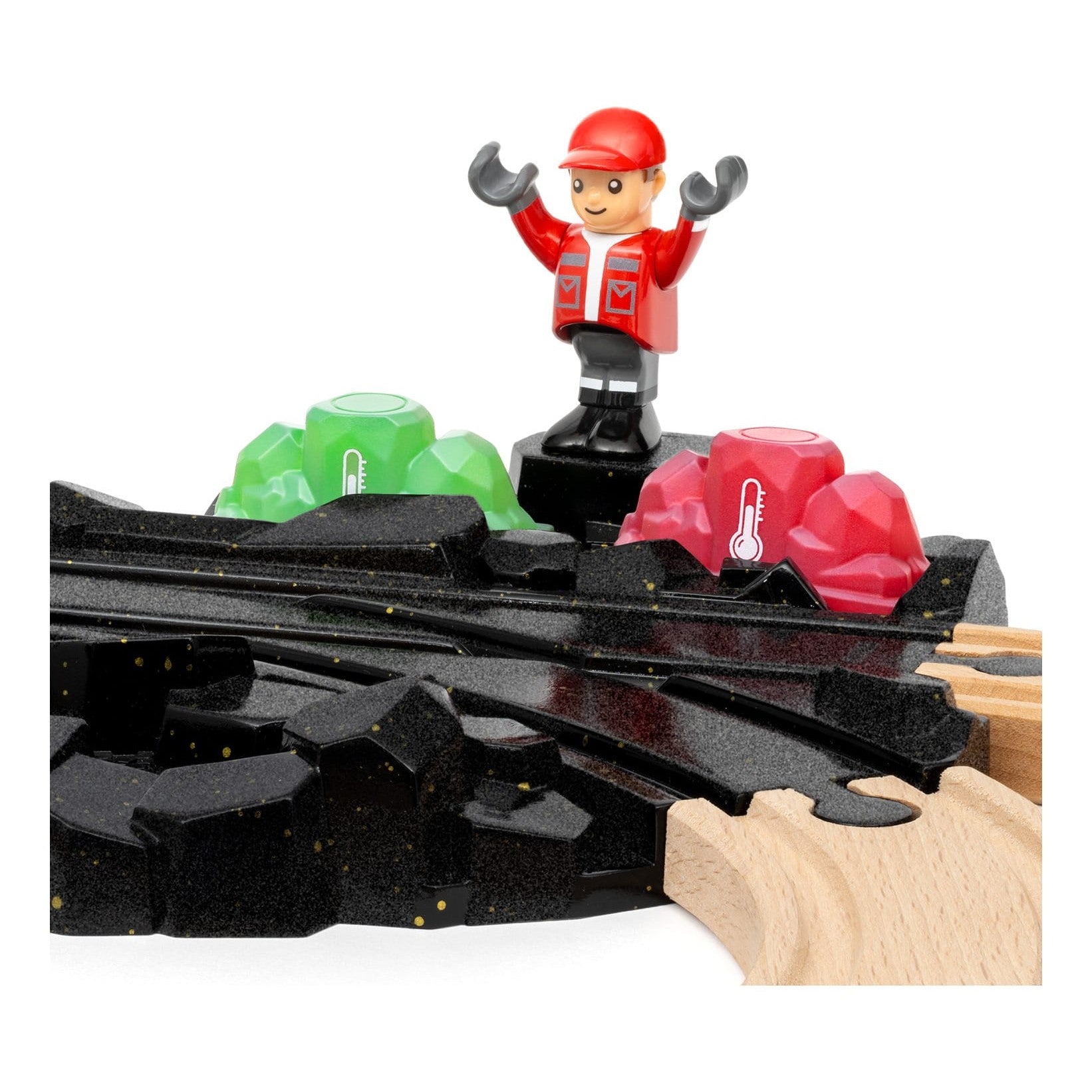 Brio Gemstone Cargo Set 14-Piece Yellow-Red Engine Gem Mine 7312350361308