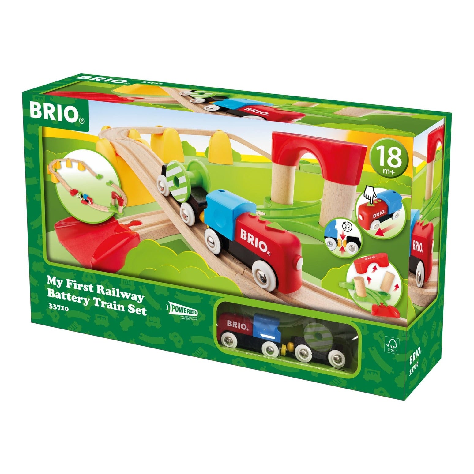 Brio My First Railway Battery Operated Train Set