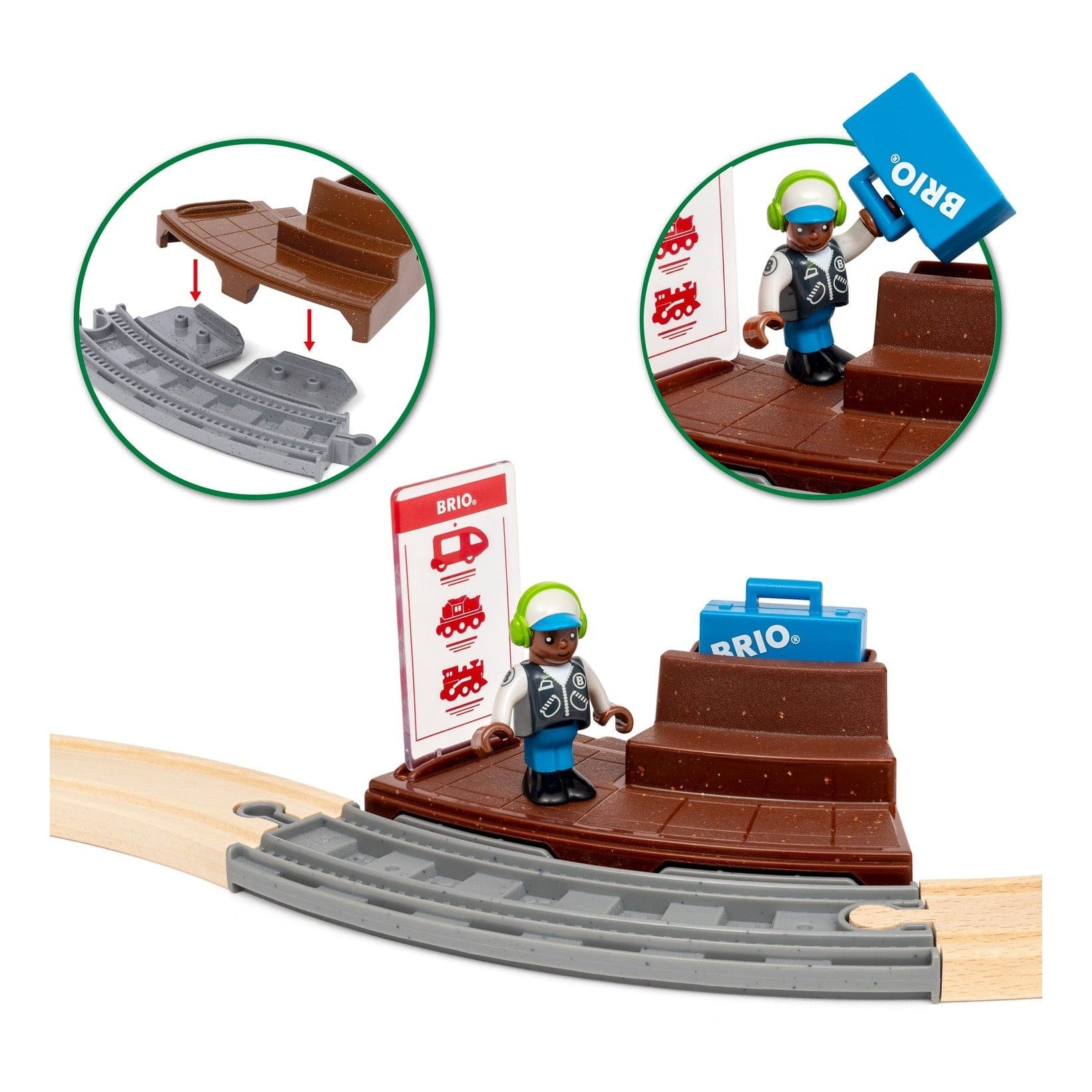 Brio Pullback Train Set