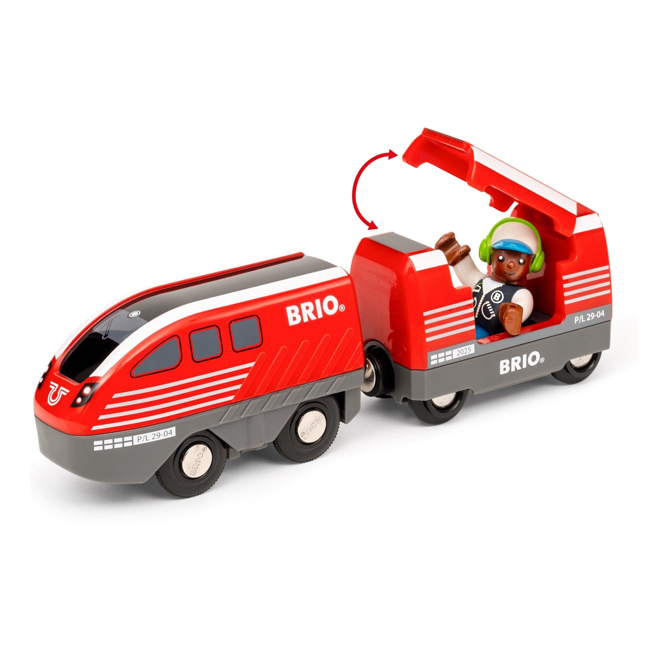 Brio Pullback Train Set