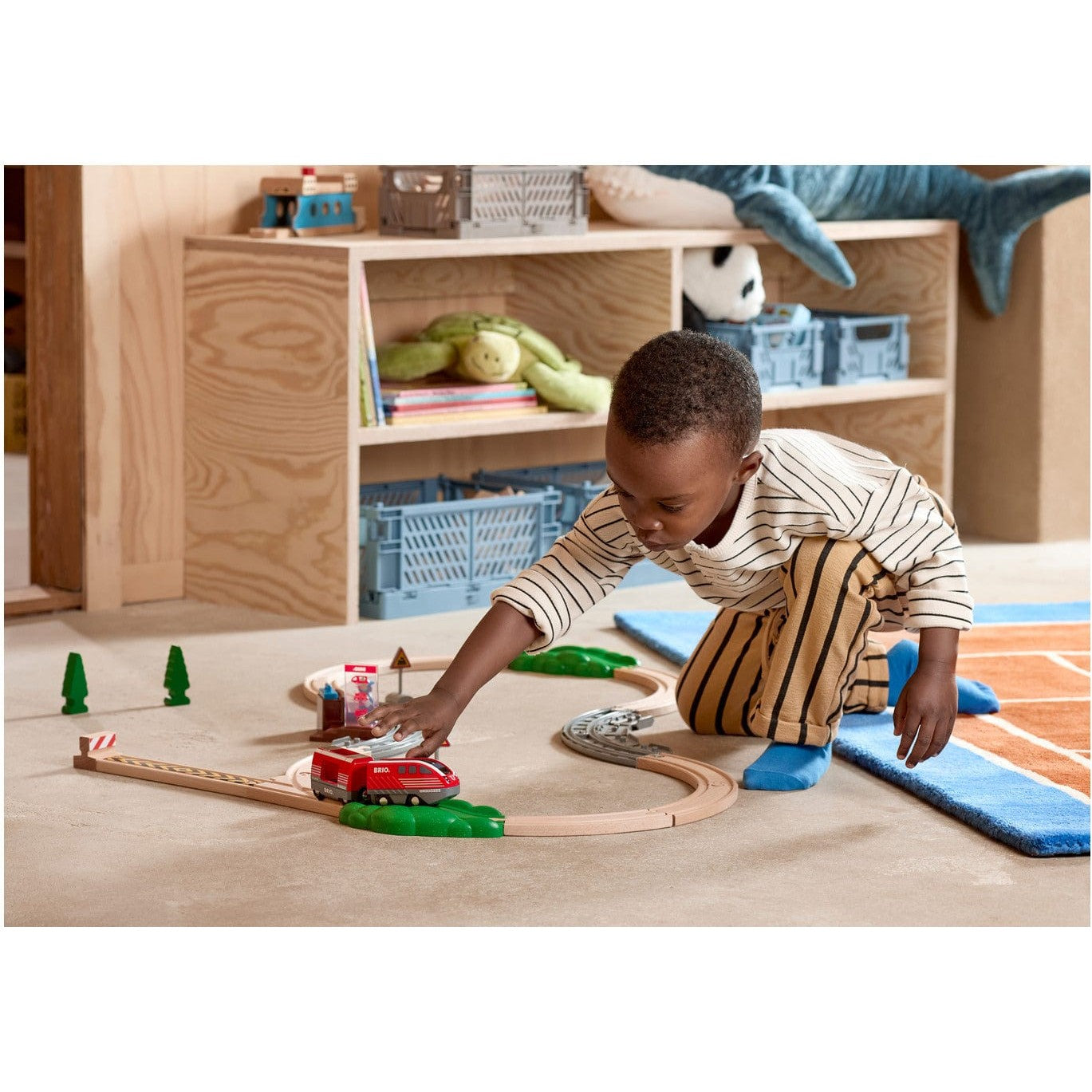 Brio Pullback Train Set