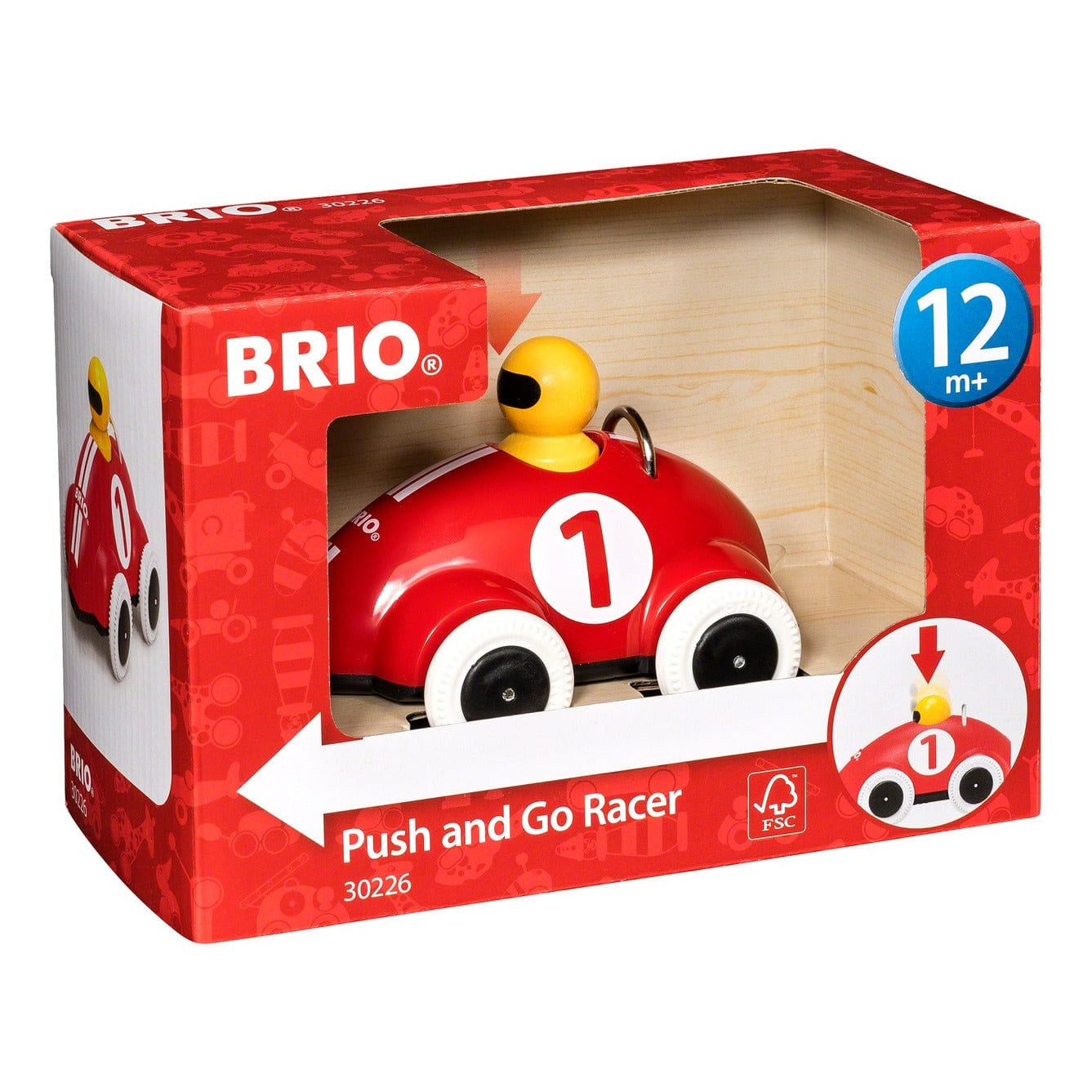 Brio Push and Go Racer