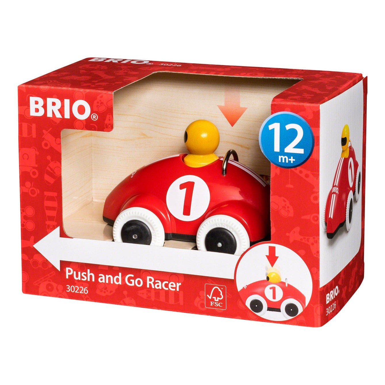 Brio Push and Go Racer