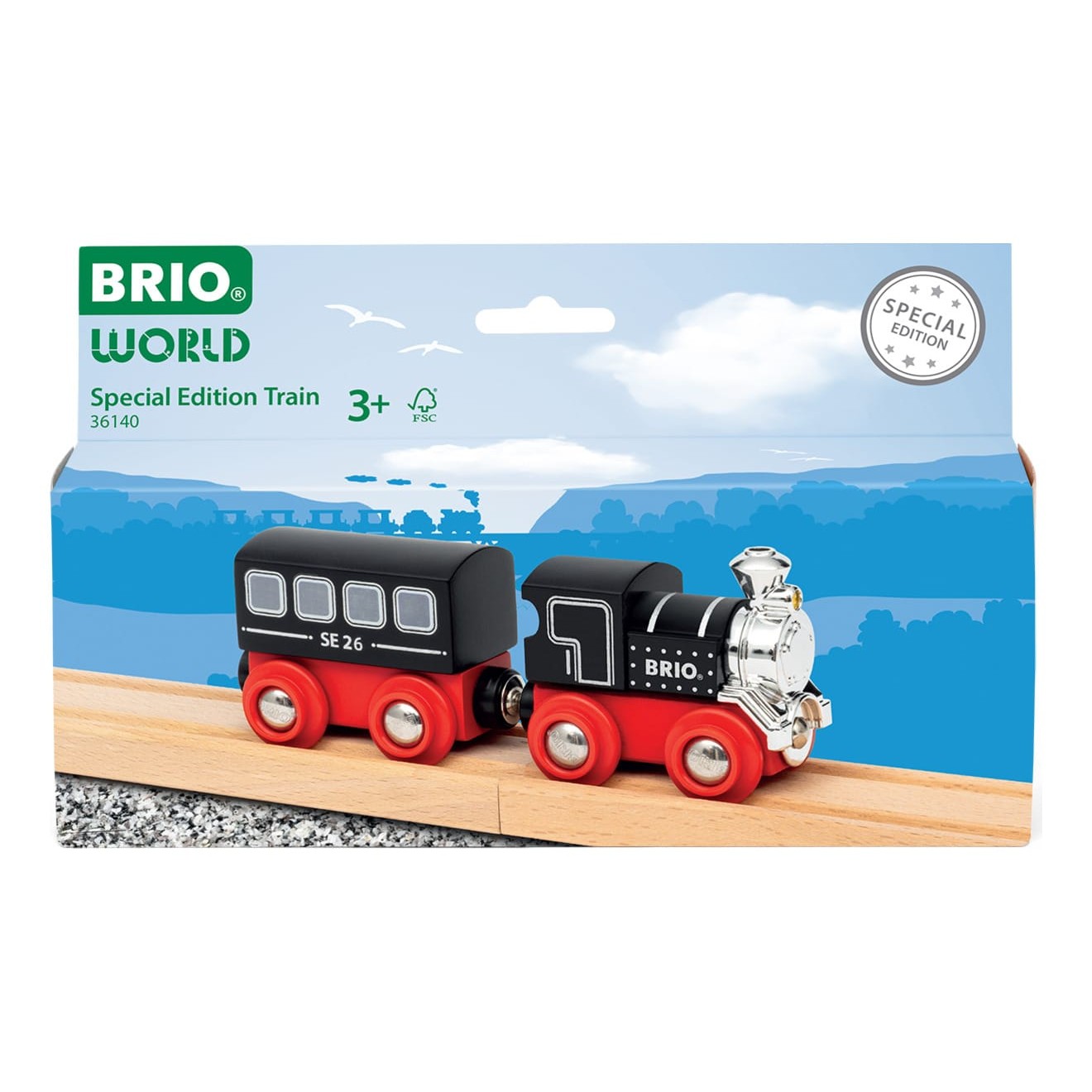 Brio Special Edition Train 2026 Black Silver Red