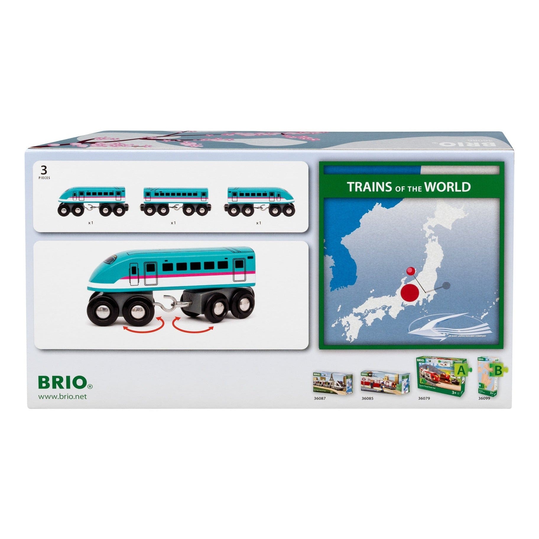 Brio Trains of the World - Shinkansen Hayabusa