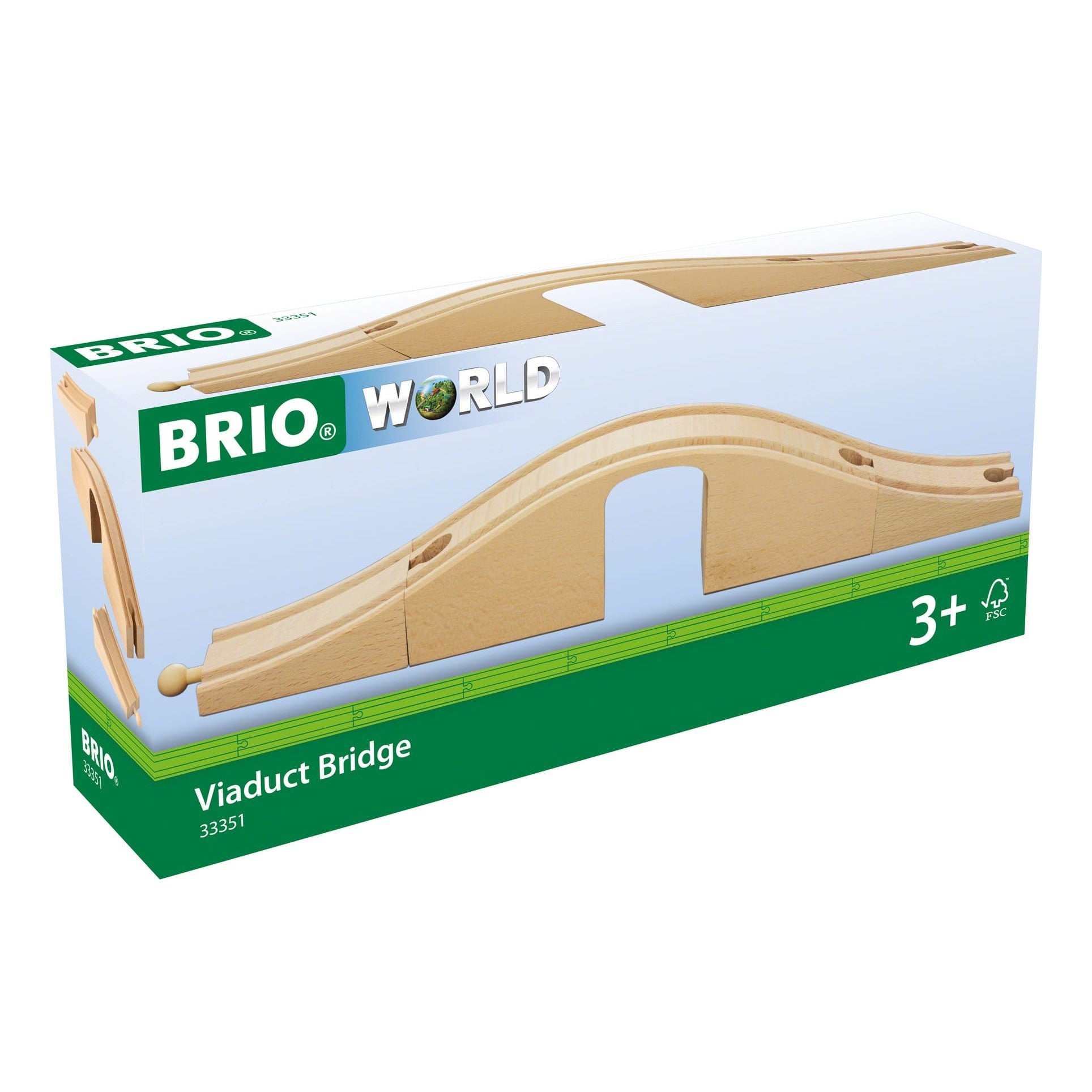Brio Viaduct Bridge With Ascending Tracks 7312350333510