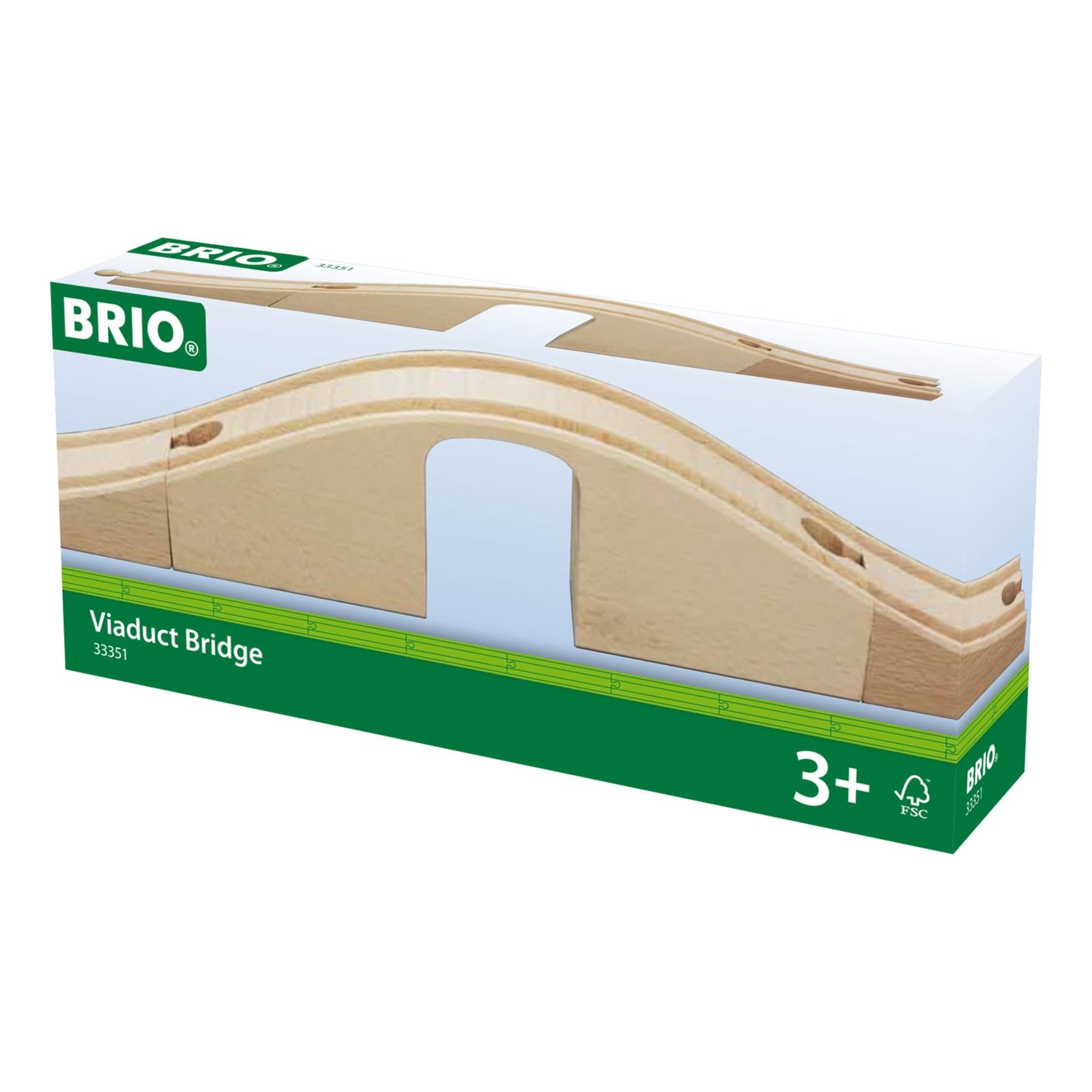 Brio Viaduct Bridge With Ascending Tracks 7312350333510