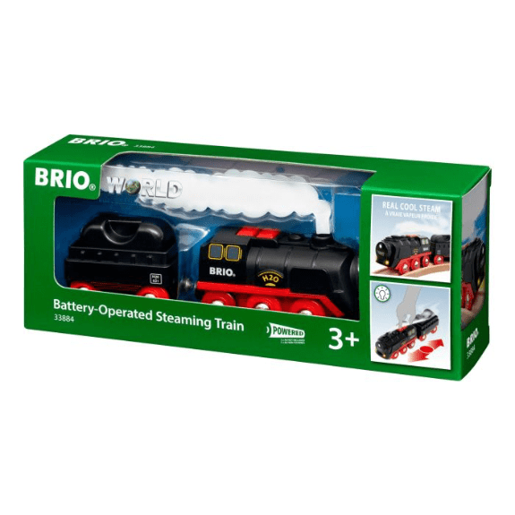 Brio World: Battery Operated Steaming Train 7312350338843