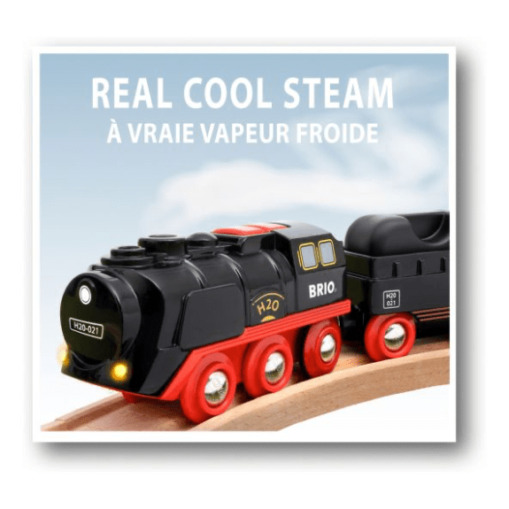 Brio World: Battery Operated Steaming Train 7312350338843