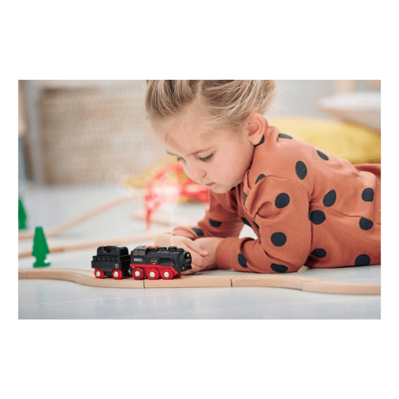 Brio World: Battery Operated Steaming Train 7312350338843