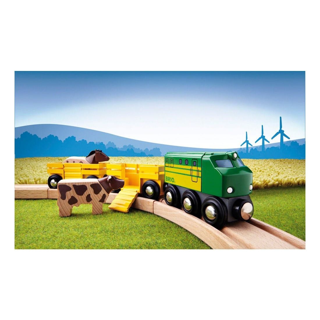 Brio World: Farm Train 7312350334043