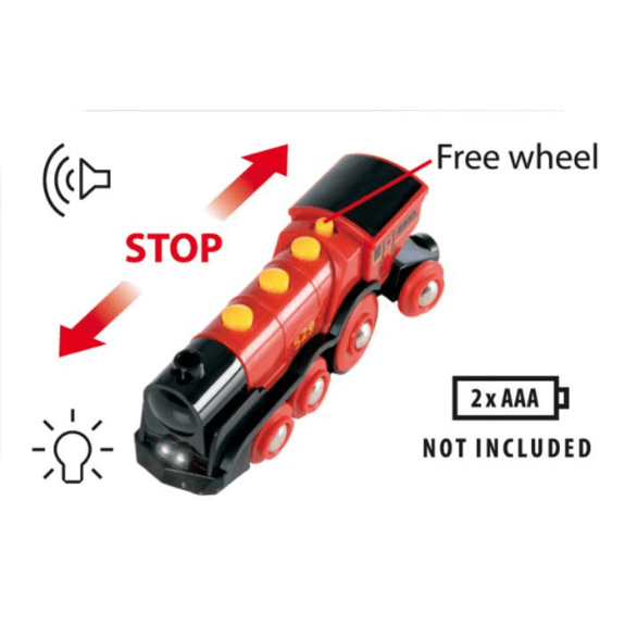 Brio World: Mighty Red Action Locomotive 7312350335927