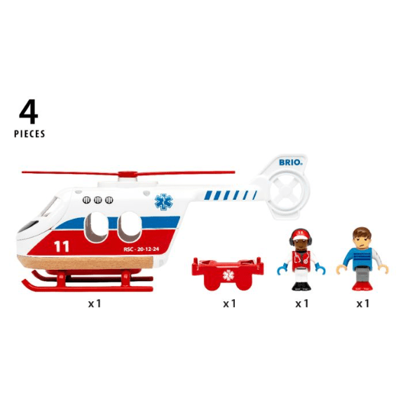Brio World: Rescue Helicopter 7312350360226