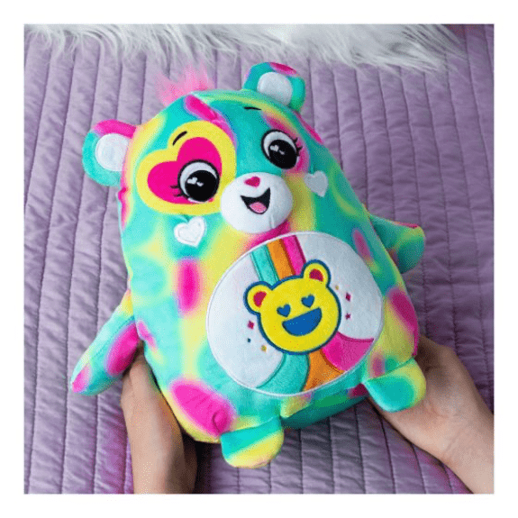 Care Bear 10 Inch Squishes Good Vibes Bear 885561227215