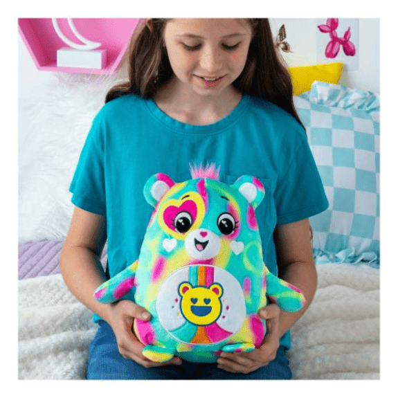 Care Bear 10 Inch Squishes Good Vibes Bear 885561227215