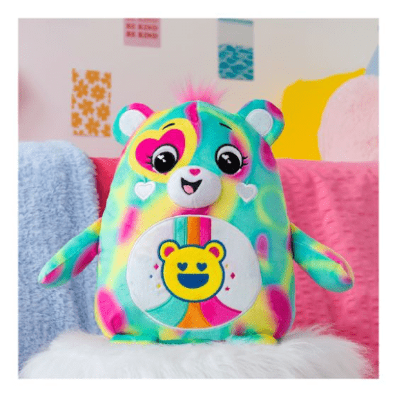 Care Bear 10 Inch Squishes Good Vibes Bear 885561227215