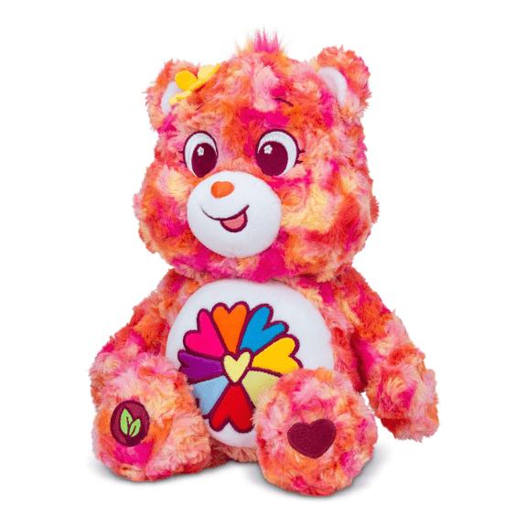 Care Bear 14 Inch Bean Plush Flower Power Bear 885561226836