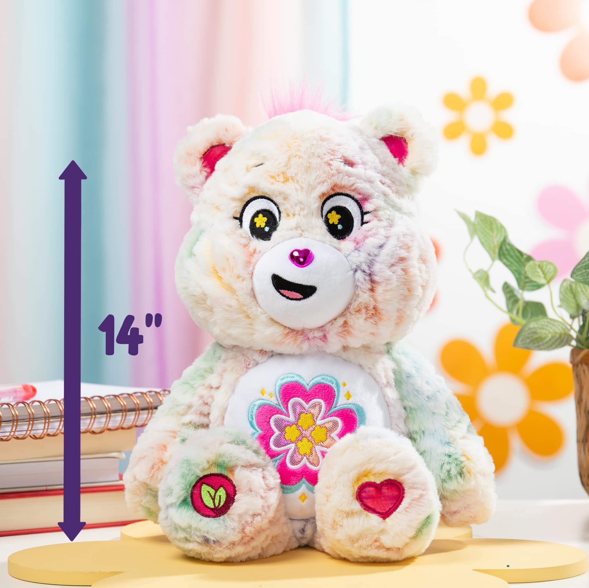 Care Bear 14 Inch Blossom Heart Bear 885561225976