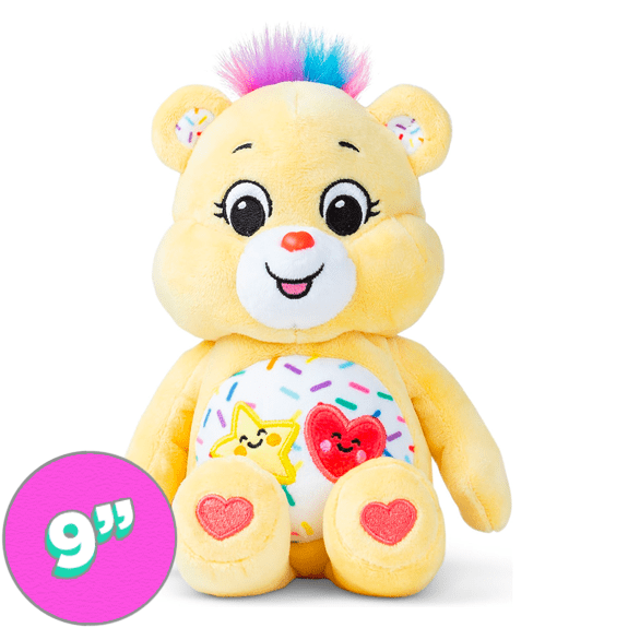 Care Bear 9 Inch Bean Plush Sweet Celebrations Bear 885561225389