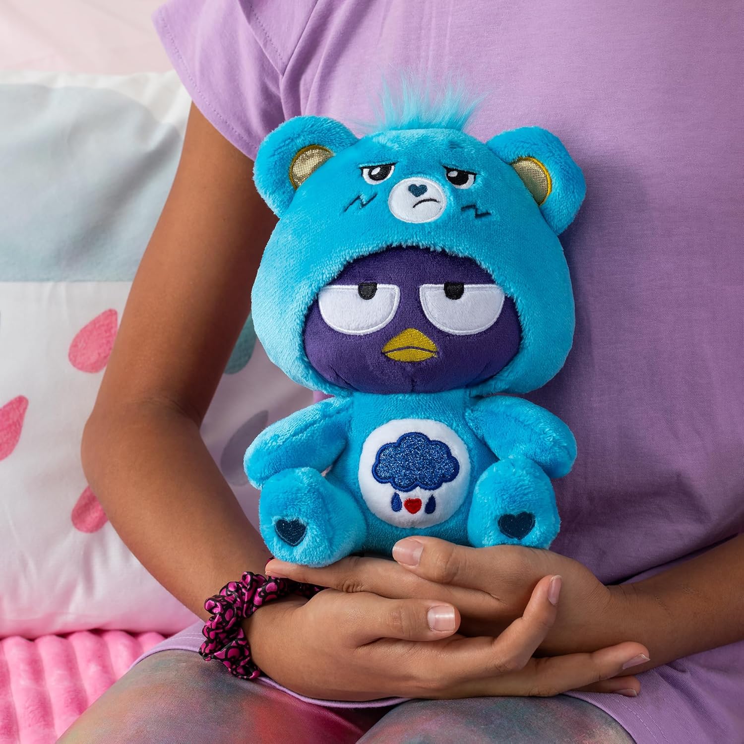 Care Bears 22cm Plush – Badtz-Maru as Grumpy Bear, Soft Toy 885561227178