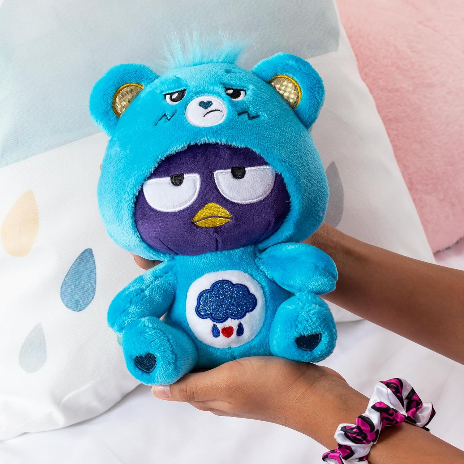 Care Bears 22cm Plush – Badtz-Maru as Grumpy Bear, Soft Toy 885561227178