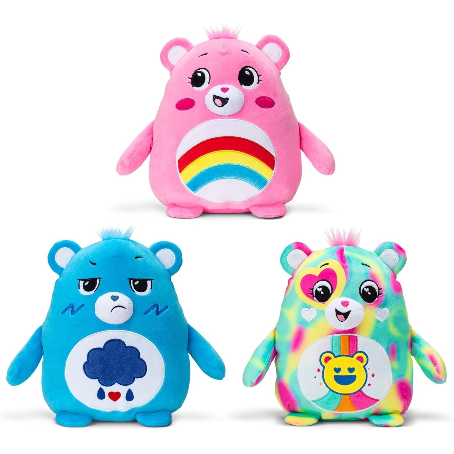 Care Bears 25cm Squishies Good Vibes Bear 885561227215