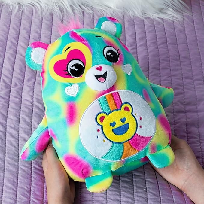 Care Bears 25cm Squishies Good Vibes Bear 885561227215