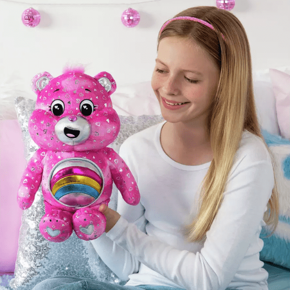 Care Bear 14 Inch Glowing Belly Plush Cheer Bear (Limited Edition) 885561227772
