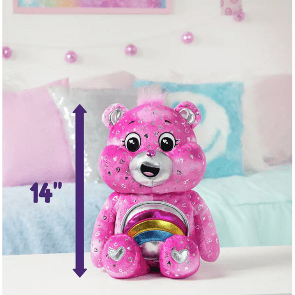 Care Bear 14 Inch Glowing Belly Plush Cheer Bear (Limited Edition) 885561227772