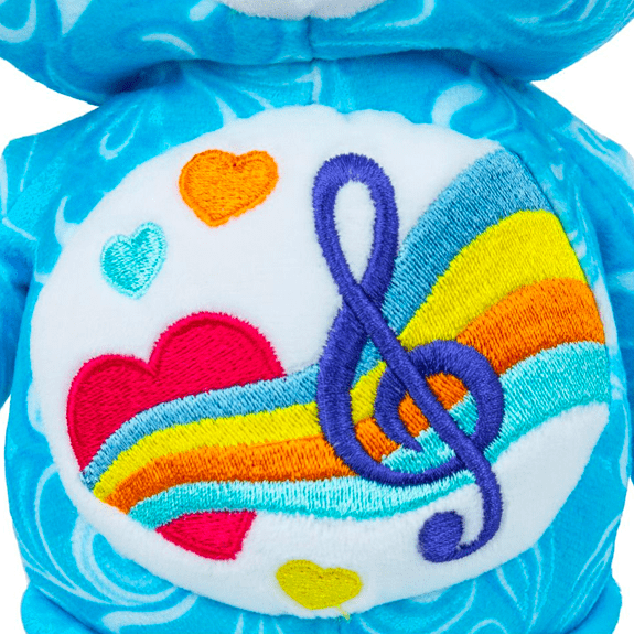 Care Bear 9 Inch Bean Plush Love Song Bear 885561226720