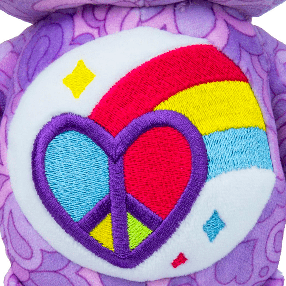 Care Bear 9 Inch Bean Plush Peaceful Heart Bear 885561226713