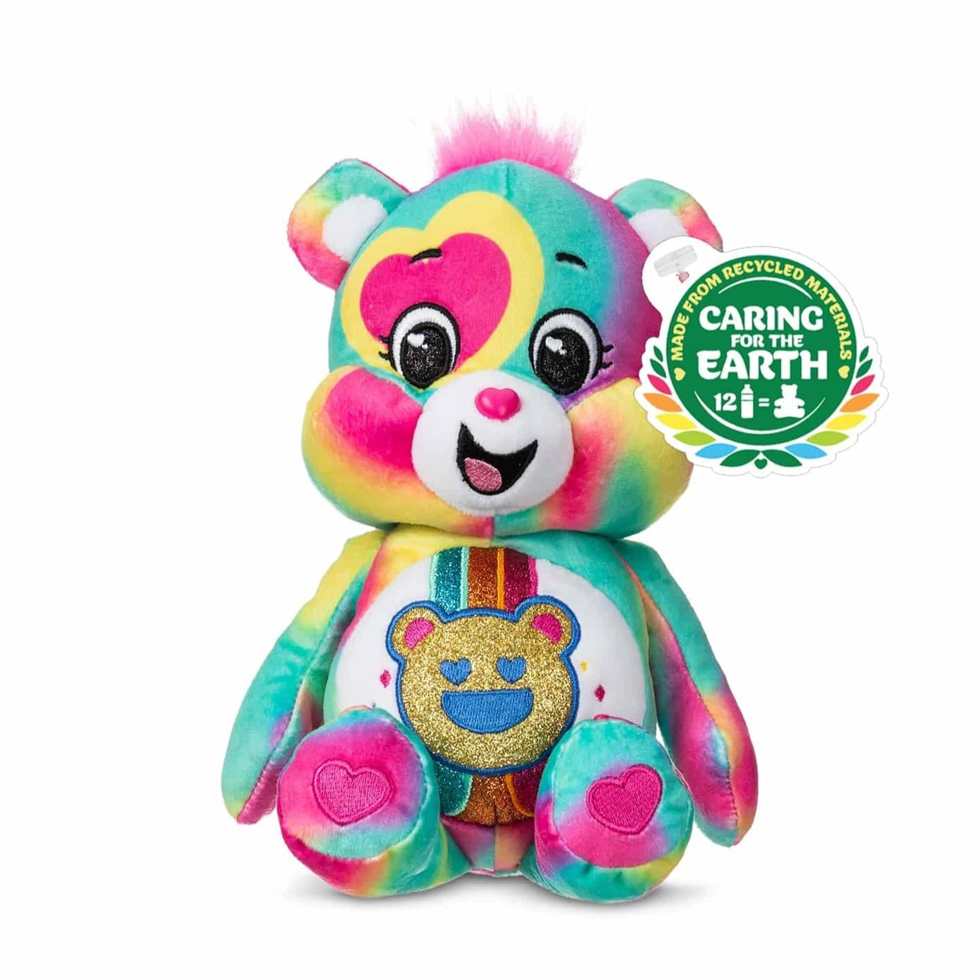 Care Bear 9 Inch Funsize Sparkle Good Vibes Bear 885561225877