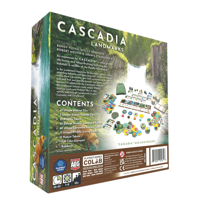 Cascadia: Landmarks Board Game Expansion