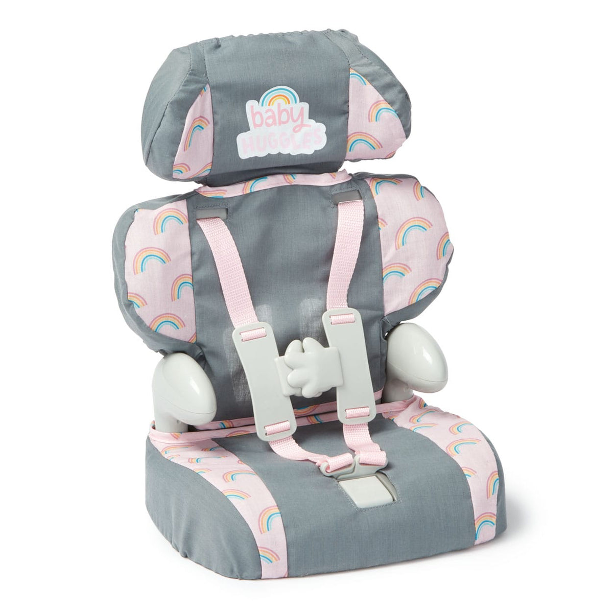 Casdon Baby Huggles Grey Car Booster Seat for Dolls 5011551001175