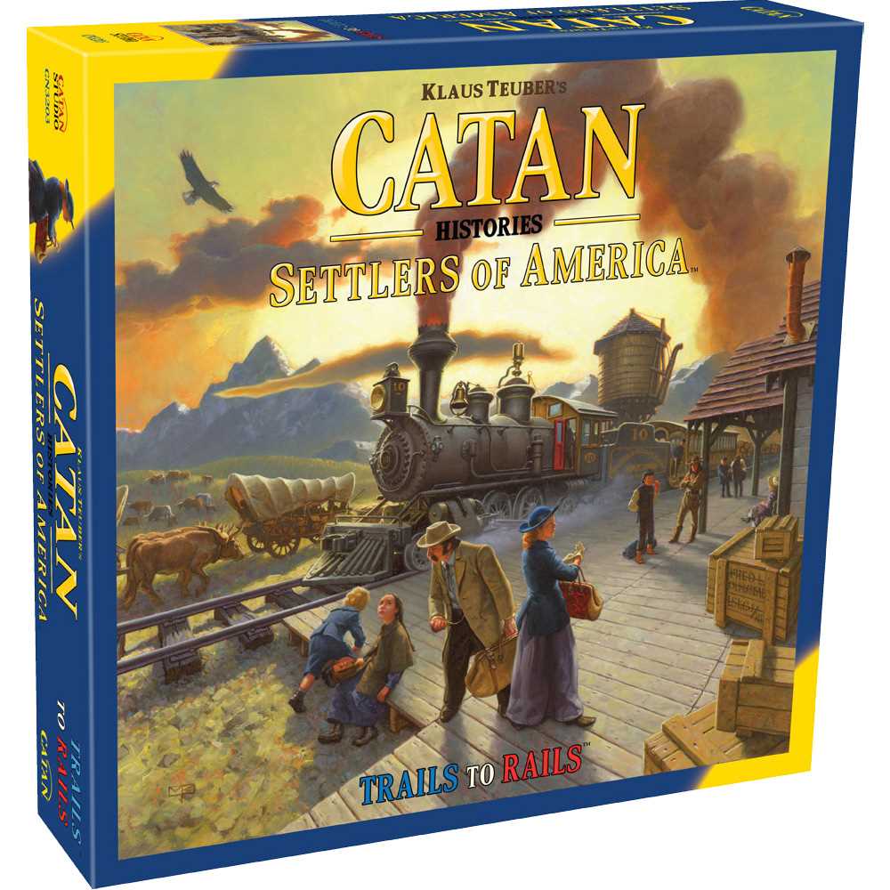 CATAN Histories: Settlers of America - Trails to Rails 29877032037
