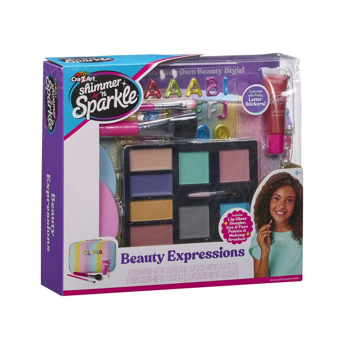 Shimmer n Sparkle Beauty Expressions Makeup Set 884920650244