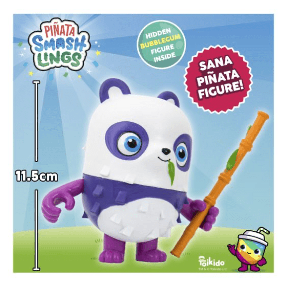 Pinata Smashlings: Articulated Figs Sana Panda 7290117587249